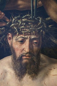 Christ with thorns
