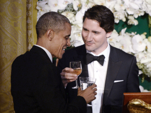Trudeau and Obama